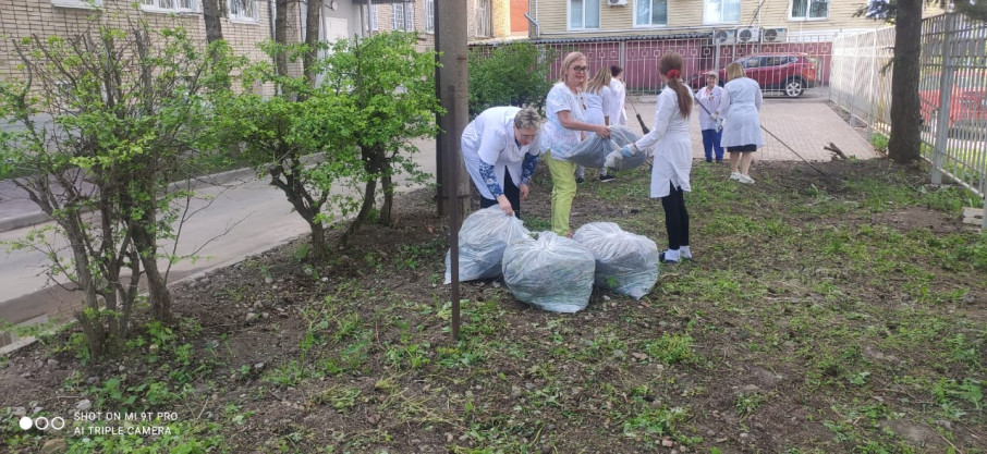 Субботник ГУЗ Городская больница №7 г. Тулы Субботник ГУЗ Городская больница №7 г. Тулы.